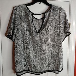 V neck summer blouse